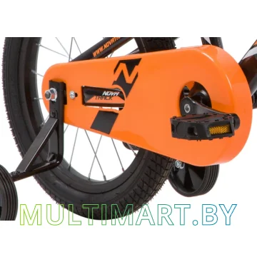 Детский велосипед Novatrack Juster 165JUSTER.BK23 (черный, 2023) картинка 6
